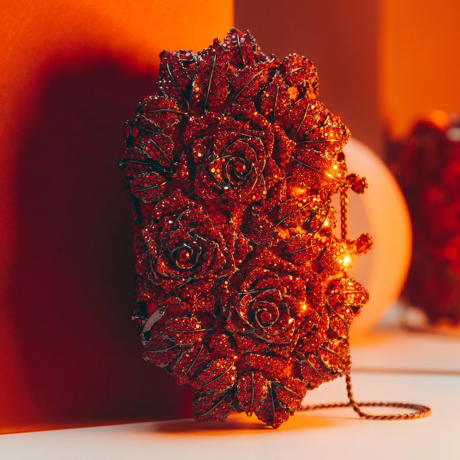 London Rose Clutch Bag