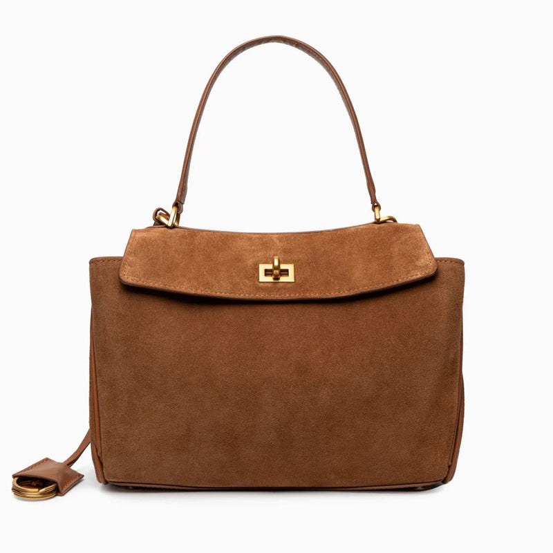 Basel Suede Handbag