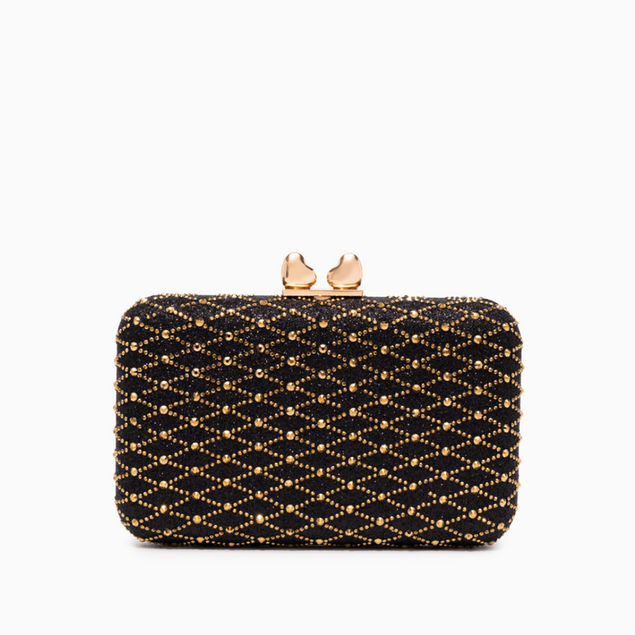 Lugano Lattice Clutch Bag