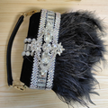 Lagos Feather Handbag
