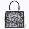 Rome Embroidery Medium Tote Bag