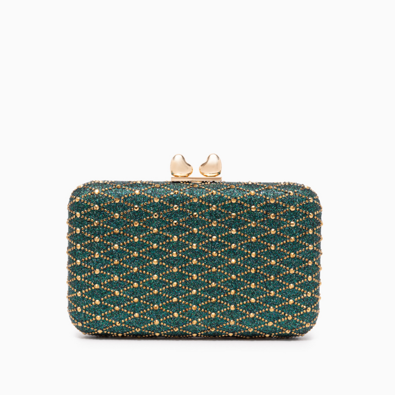 Lugano Lattice Clutch Bag
