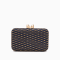 Lugano Lattice Clutch Bag