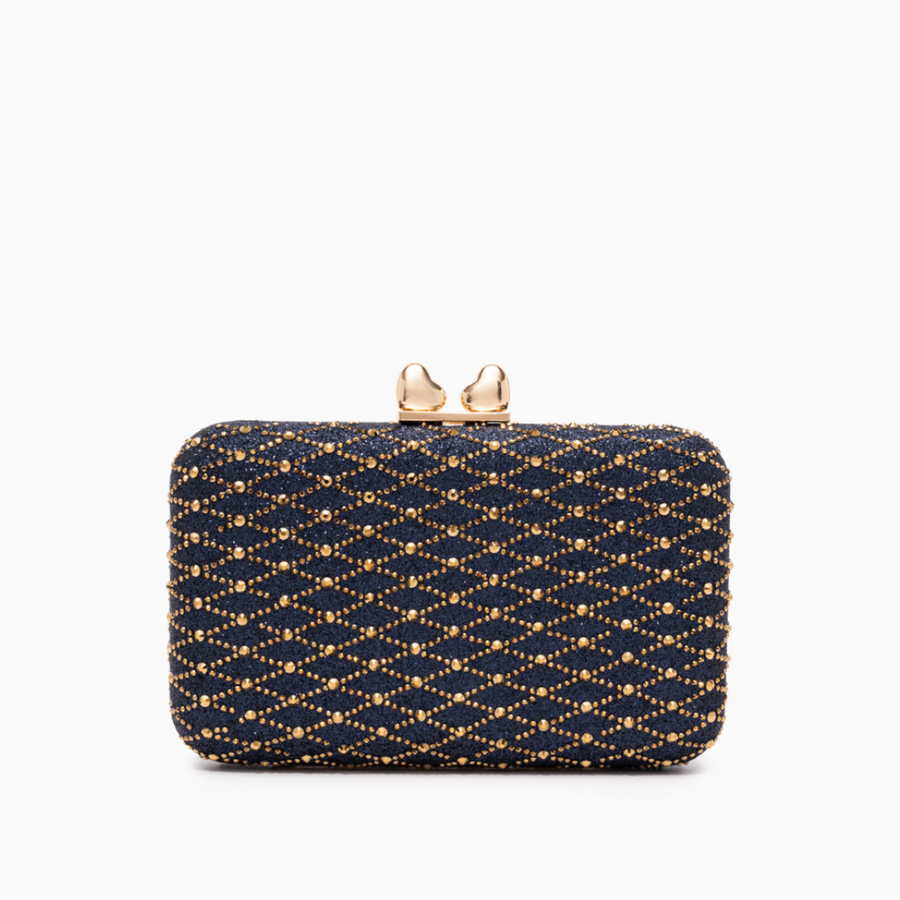 Lugano Lattice Clutch Bag