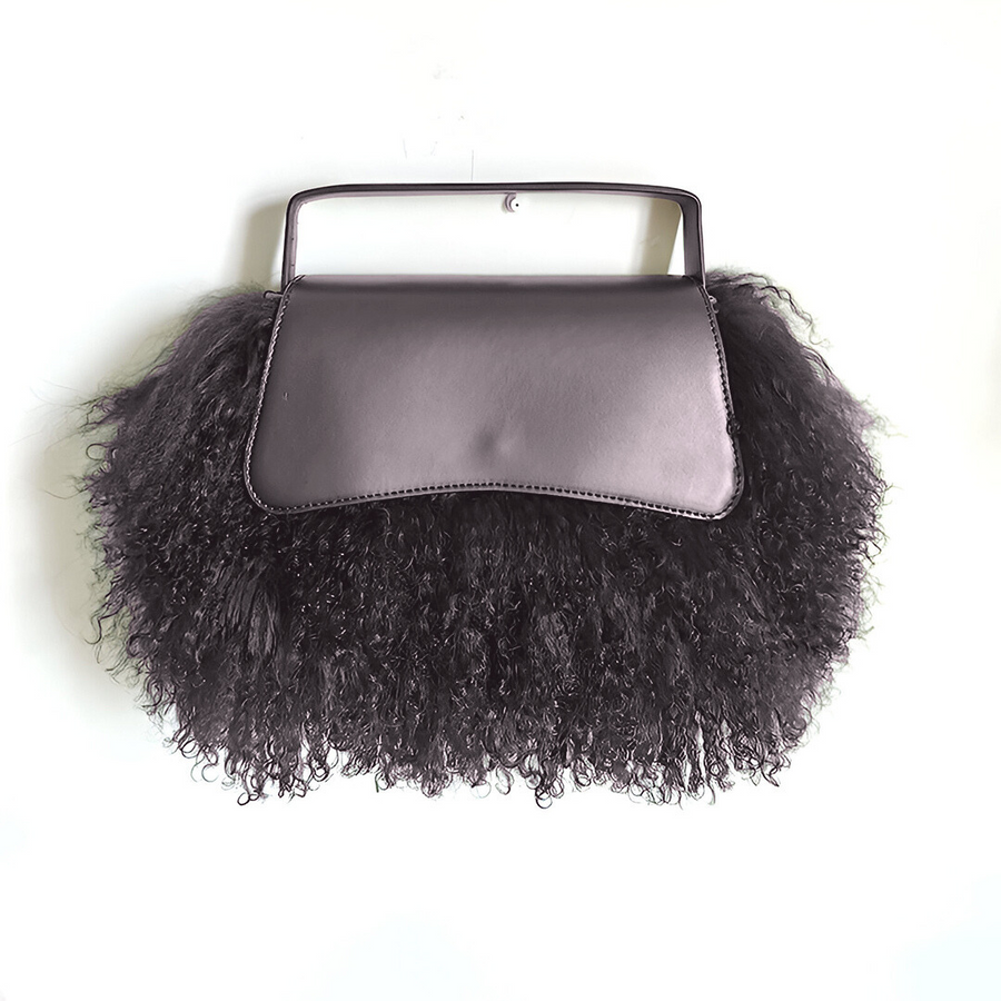 Lyon Plush Handbag