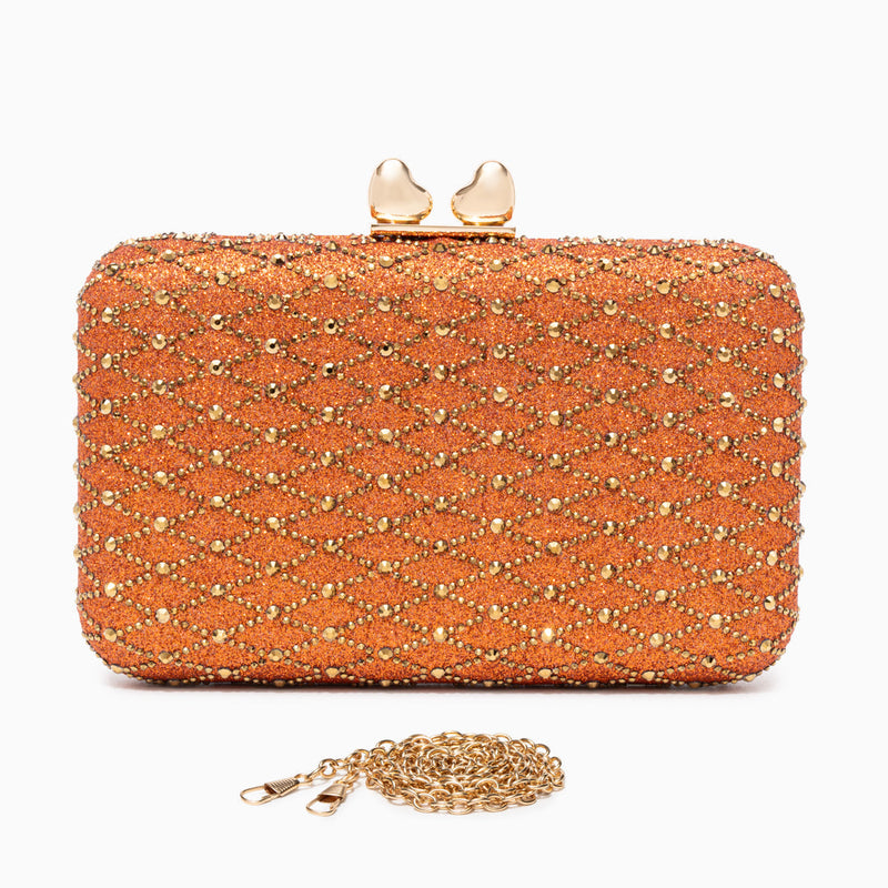 Lugano Lattice Clutch Bag
