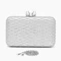 Lugano Lattice Clutch Bag