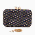 Lugano Lattice Clutch Bag
