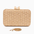 Lugano Lattice Clutch Bag