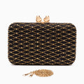 Lugano Lattice Clutch Bag