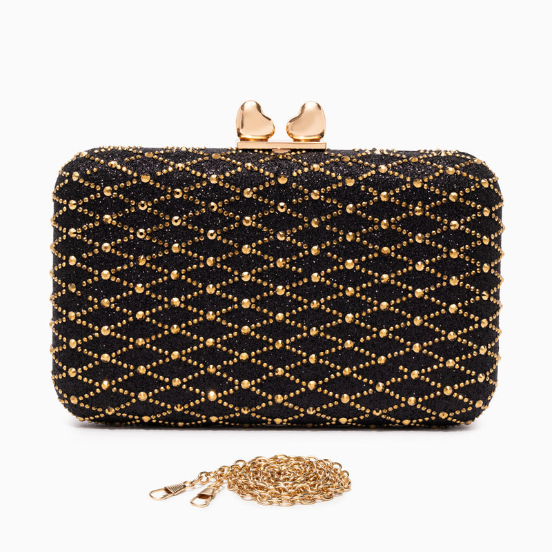 Lugano Lattice Clutch Bag