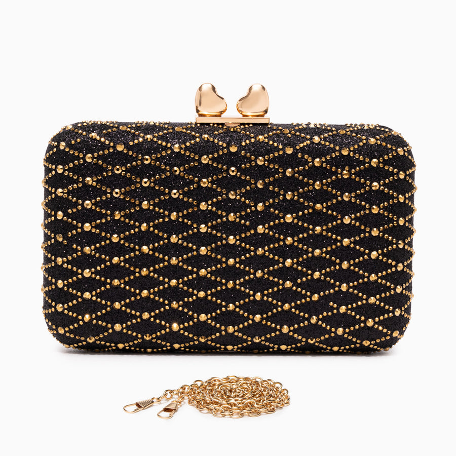 Lugano Lattice Clutch Bag