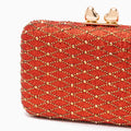 Lugano Lattice Clutch Bag