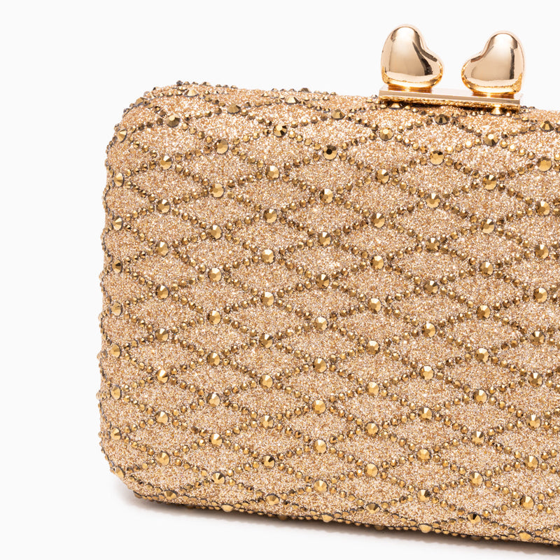 Lugano Lattice Clutch Bag