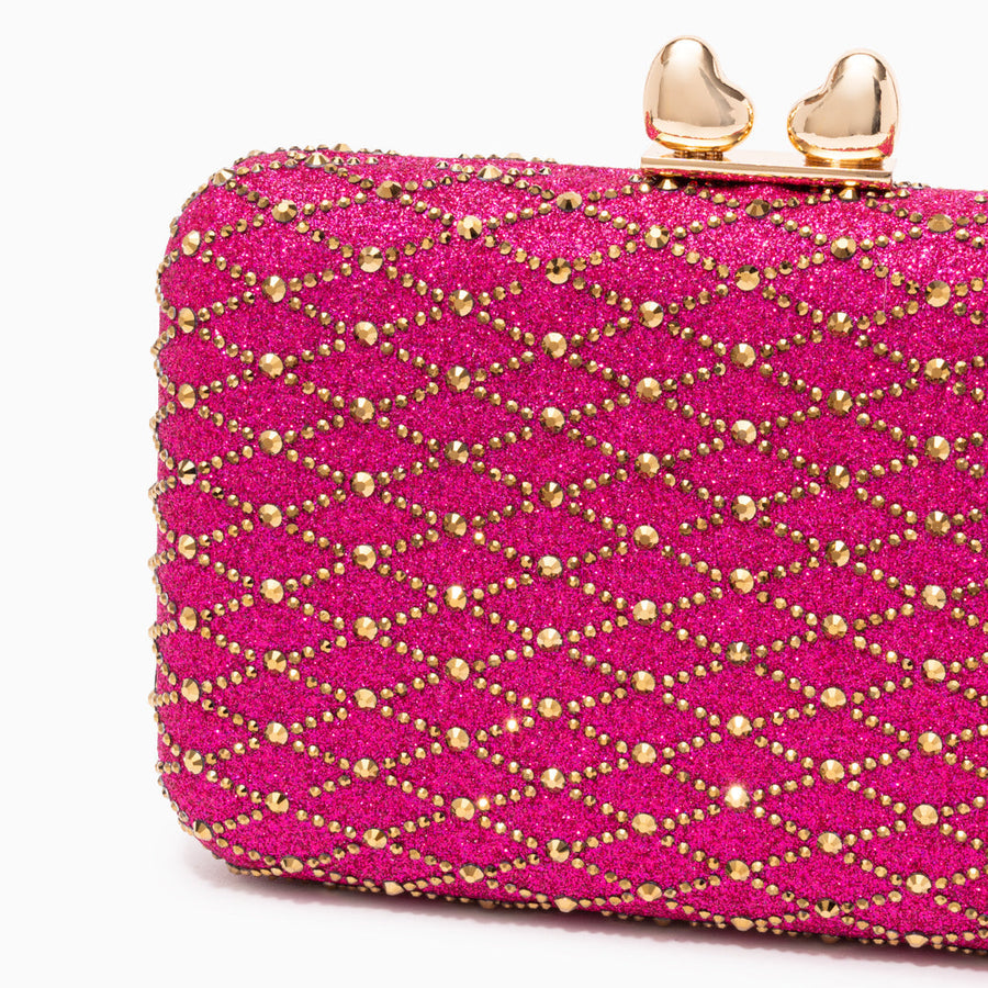 Lugano Lattice Clutch Bag