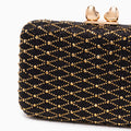 Lugano Lattice Clutch Bag