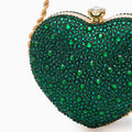 Venice Crystal Heart Crossbody Bag