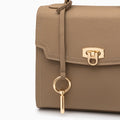 Västerås Structured Leather Handbag