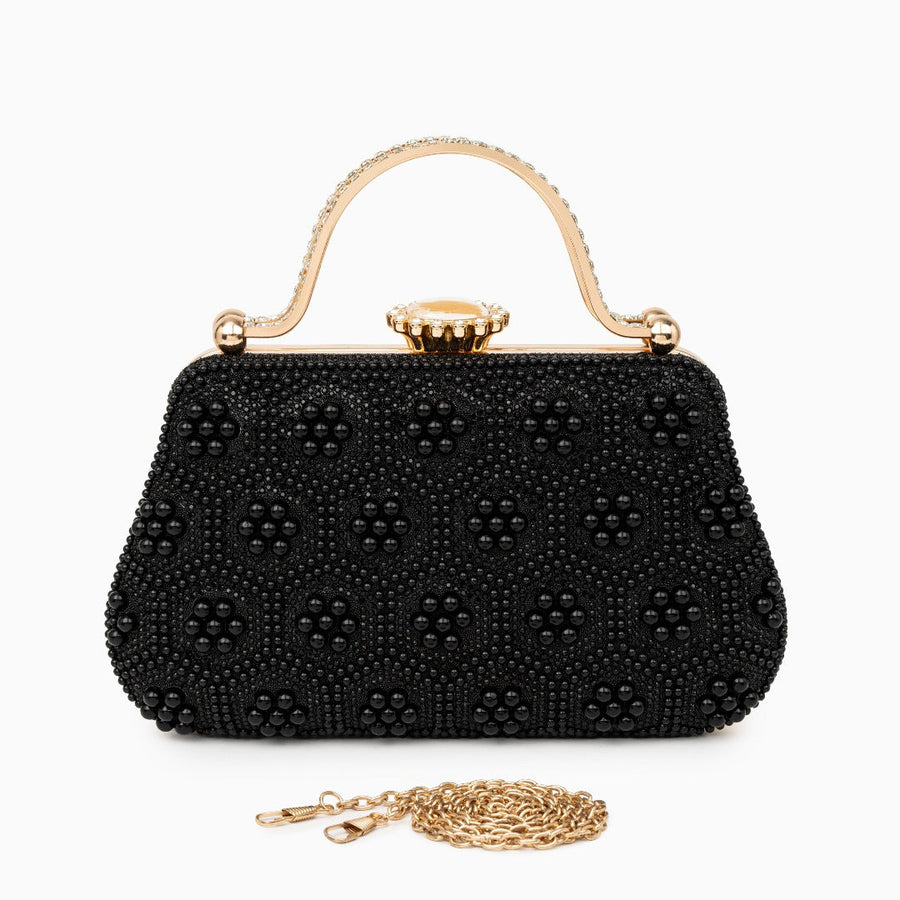 Bologna Pearl Clutch Bag