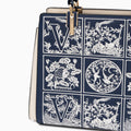 Rome Embroidery Medium Tote Bag