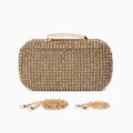 Lecce Diamond Encrusted Clutch Bag