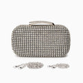 Lecce Diamond Encrusted Clutch Bag