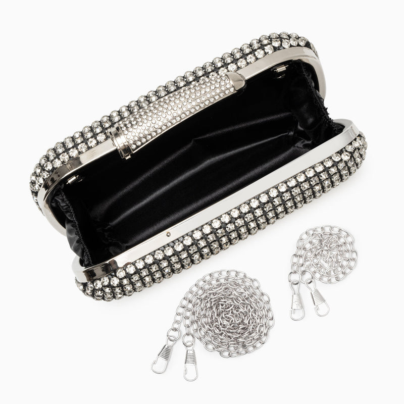 Lecce Diamond Encrusted Clutch Bag