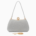 Parma Vintage Rhinestones Glitter Handbag