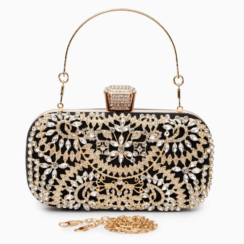 Santorini Flower Clutch Bag