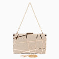 Marbella Geometric Clutch Bag
