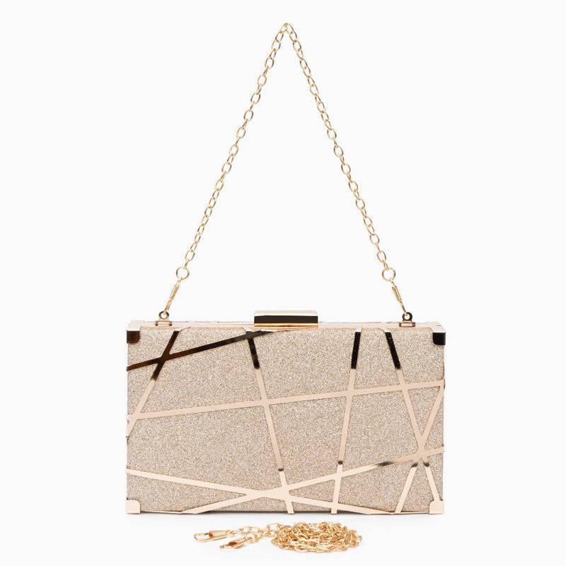 Marbella Geometric Clutch Bag