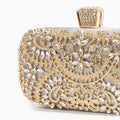 Santorini Flower Clutch Bag