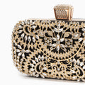 Santorini Flower Clutch Bag