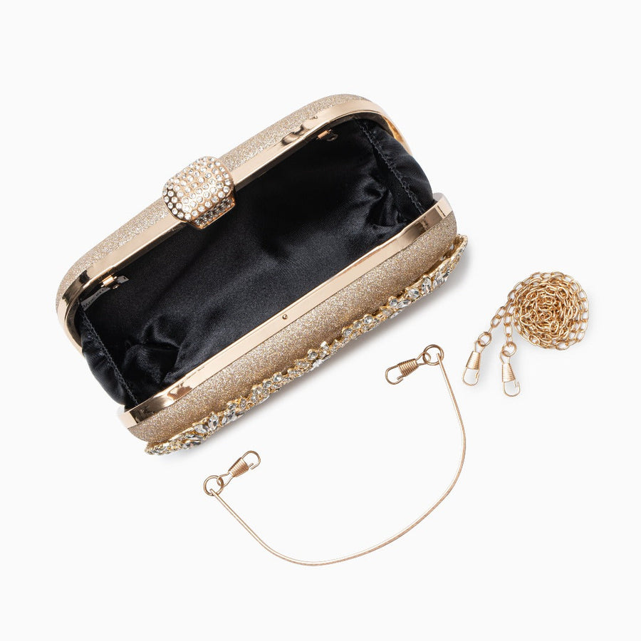 Santorini Flower Clutch Bag
