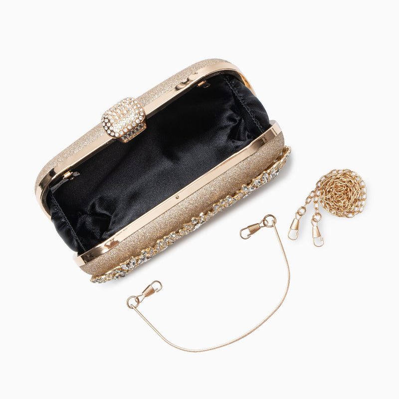 Santorini Flower Clutch Bag