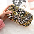 Pisa Beaded Embroidery Clutch Bag