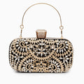 Santorini Flower Clutch Bag