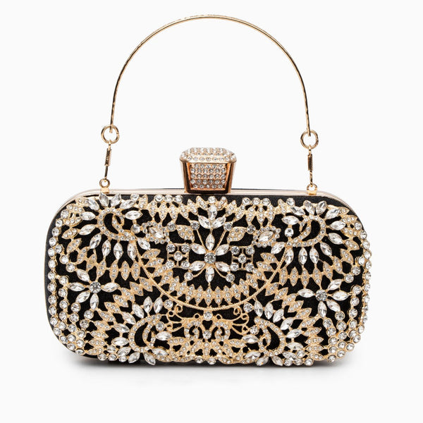 Santorini Flower Clutch Bag