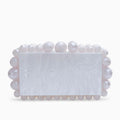 Genoa Acrylic Cloud Clutch Bag