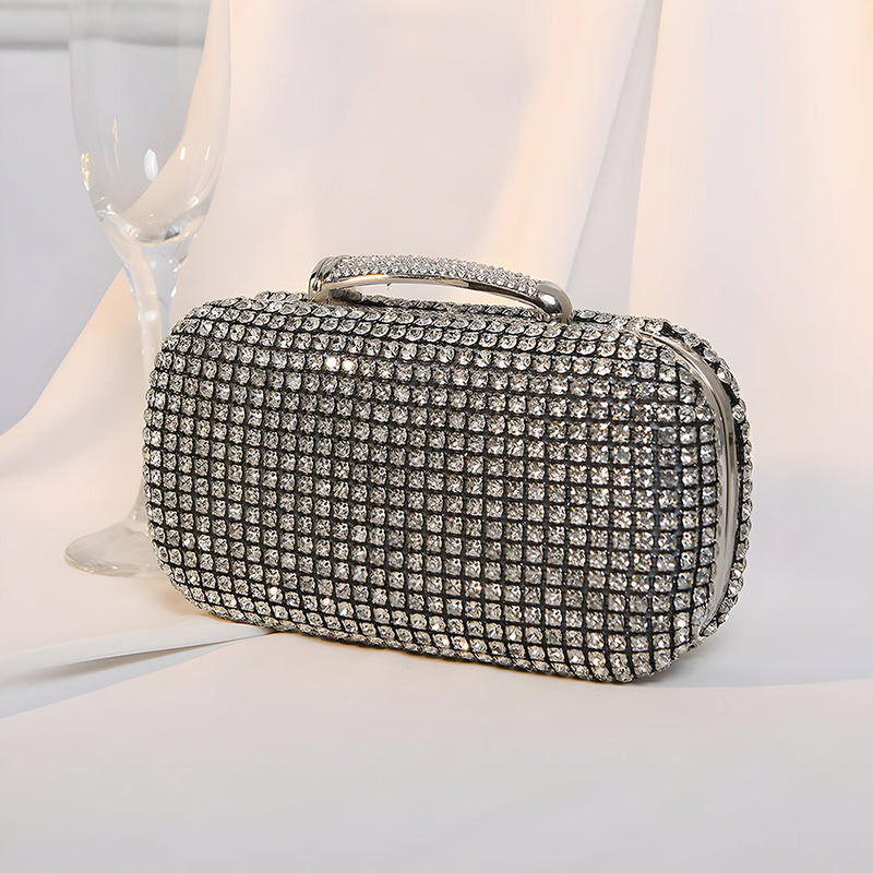 Lecce Diamond Encrusted Clutch Bag