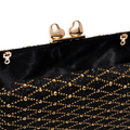 Lugano Lattice Clutch Bag