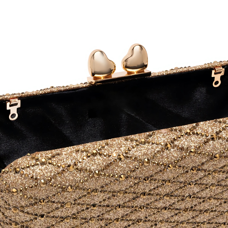 Lugano Lattice Clutch Bag