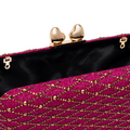 Lugano Lattice Clutch Bag