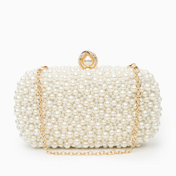 Oslo Pearl Clutch Bag