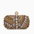 Pisa Beaded Embroidery Clutch Bag
