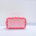 Genoa Acrylic Cloud Clutch Bag