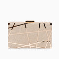 Marbella Geometric Clutch Bag