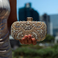 Santorini Flower Clutch Bag