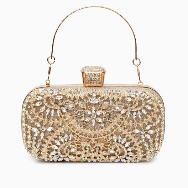 Santorini Flower Clutch Bag
